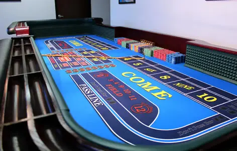 Aces Up Casino Parties Craps Table