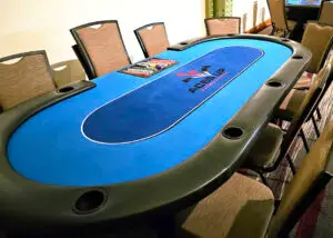 Aces Up poker table rental