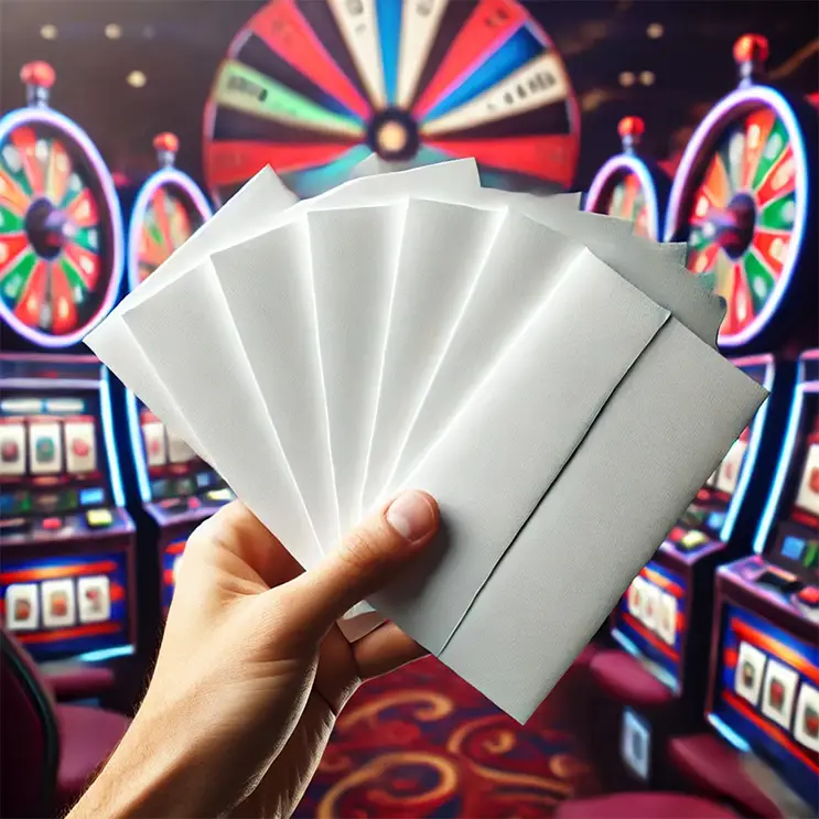 cash envelopes for casino party dealers