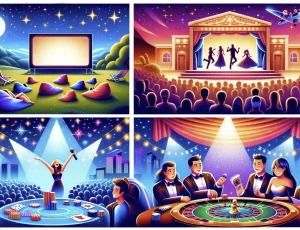 grad night entertainment options illustrated