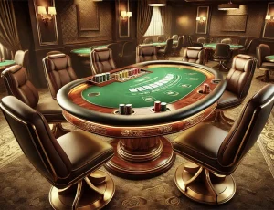 high end poker table
